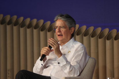 El presidente de Ecuador, Guillermo Lasso, en una fotografía de archivo.