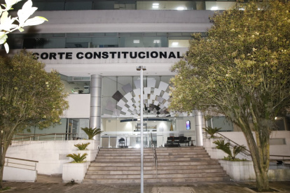 Instalaciones de la Corte Constitucional, donde se decidió dar vía libre al enjuiciamiento a Guillermo Lasso