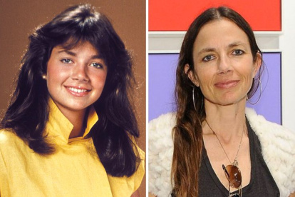 Justine Bateman y el antes y el ahora en cuanto a su apariencia física.