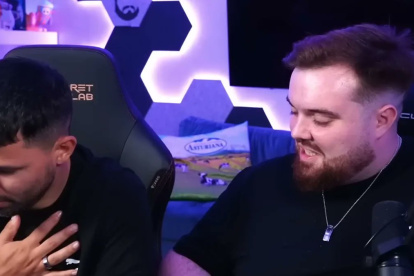 Kun Agüero en plena transmisión sintió una dolencia en su corazón, Ibai Llanos estaba con miedo.