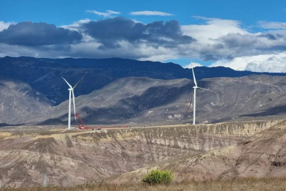 El parque eólico se constituye en el más grande del país.