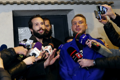 Tristan Tatey su hermano Andrew Tate.