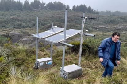 Tecnología. Los equipos hacen una vigilancia del río Pita en los Chillos.