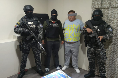 La Policía realizó 25 allanamientos en Pichincha, Los Ríos, Cotopaxi y Azuay.
