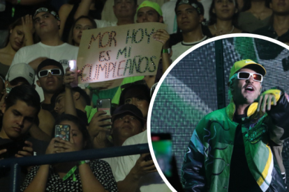 El espectáculo se dio sin novedades en los exteriores.