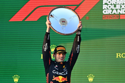 El piloto  logró su trigésima séptima victoria en la F1 al ganar por delante del inglés Lewis Hamilton (Mercedes)