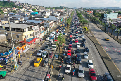 La Francisco de Orellana es una de las rutas más congestionadas de la ciudad.