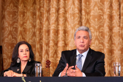 Caso. Lenín Moreno y Rocío González son investigados por un presunto cohecho en Coca Codo Sinclair.