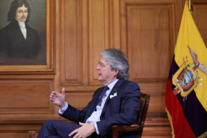 Guillermo lasso foto de archivo