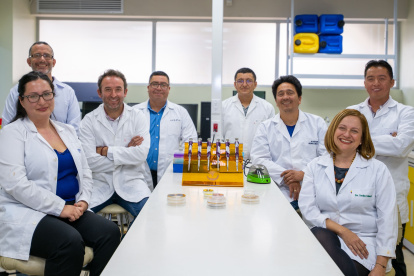 Avances. Parte de los investigadores que ejecutaron el reciente hallazgo.