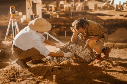 Los arqueólogos estudian los cambios que se producen en las sociedades