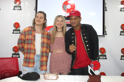 Dicapo, Mar Rendón y Cuarto grado en rueda de prensa en Punto Rojo.