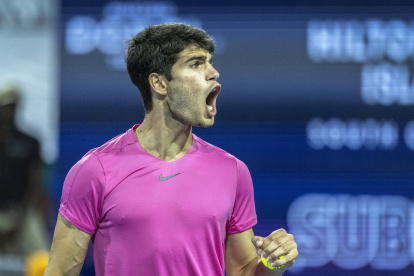 Alcaraz perdió el fin de semana en las semifinales del Masters 1000 de Miami y cedió el #1 a Djokovic.