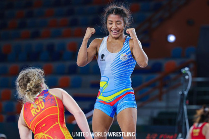 Lucía Yépez consiguió ya en su nueva categoría (los 53 kg) el oro en el Gran Prix de Egipto y el Selectivo local.