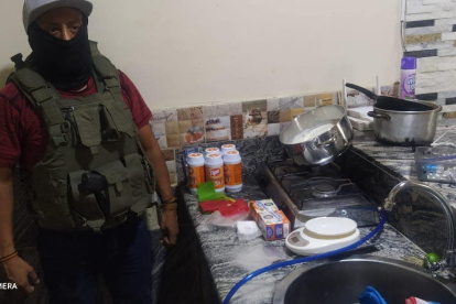 Personal de las FF.AA. ejecutó una operación de control de armas, municiones y explosivos.