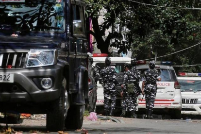 La policía investiga este suceso.