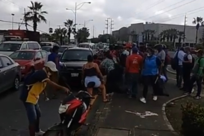 El suceso se registró en el norte de Guayaquil.