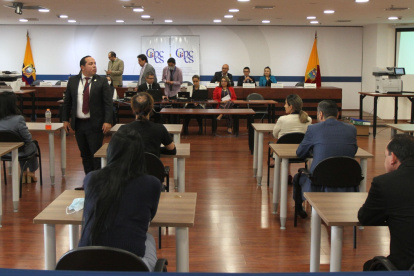 Disposición. Un juez de Manabí dispuso que no se realice la prueba escrita, pero esta sí se ejecutó.