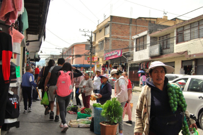 Decisión. Algunos comerciantes prefieren vender por su cuenta a ocupar los espacios establecidos por las autoridades municipales.
