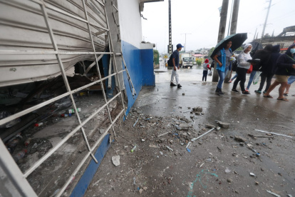 Está vez el "blanco" de los "vacunadores" fue un dispensario médico.