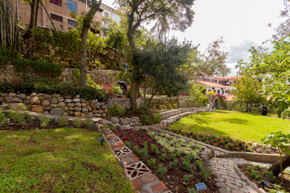 El convento está rodeado de tres huertos ancestrales.