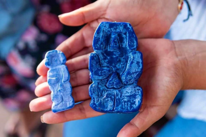 Precio. Los jabones hechos a mano tienen el costo de 1 dólar.