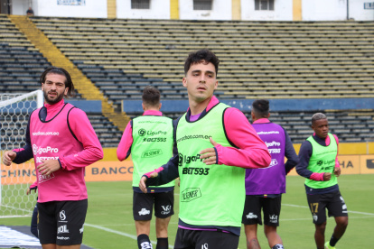 El plantel de Independiente del Valle quedó listo para recibir a Delfín.