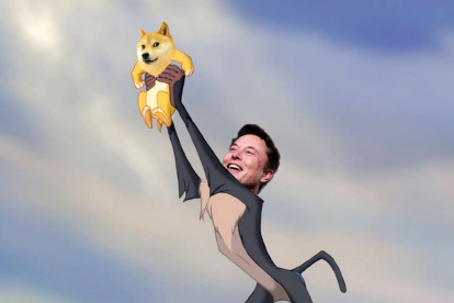 Reacción. Meme publicado en redes por Elon Musk en febrero de 2021.