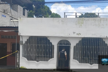 Atención. La mujer fue llevada de urgencia al hospital de Quevedo.