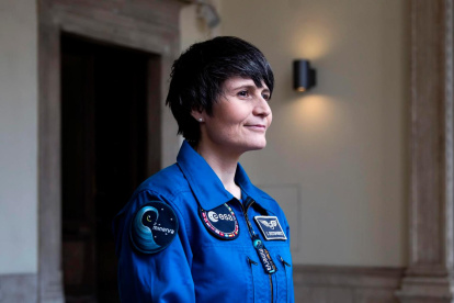 La única mujer astronauta en activo de la Agencia Espacial Europea (ESA) se llama Samantha Cristoforetti.