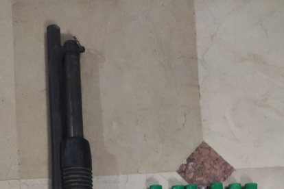 Evidencias. Esta imagen compartió la Policía Nacional.