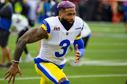 Odell llegó a la NFL en el draft de 2014, con los Gigantes.