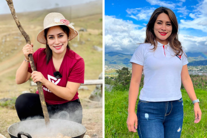 Gabriela Patiño tiene 34 años y es lojana.