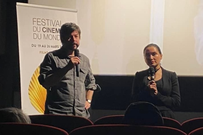 Evento. Javier Izquierdo, en el Festival du Cinéma du Monde.