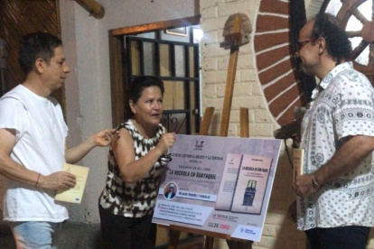 Wilman Ordóñez, durante una actividad previa a la de este jueves 13 de abril de 2023.