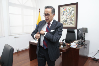 Funciones. Diego Ordóñez llegó a la Secretaría en agosto de 2022.