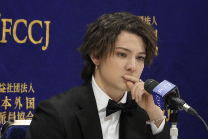 El cantante japonés de origen brasileño Kauan Okamoto.