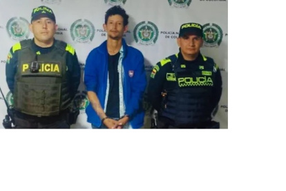 Sergio Tarache Parra, de 21 años, de nacionalidad venezolna, fue arrestado en Colombia,