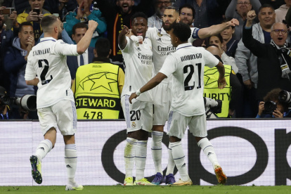 Karim Benzema marcó el primer tanto del actual campeón del torneo.