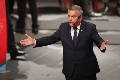 Daniel Urresti, de Podemos Perú, en una fotografía de archivo.