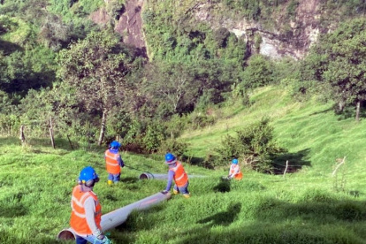 Problema. La dotación de agua se tornó intermitente.