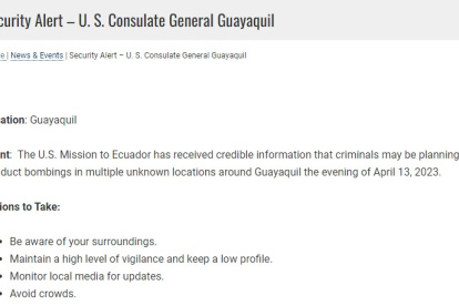 La advertencia ha desatado temor en usuarios de redes sociales que comentan el mensaje.