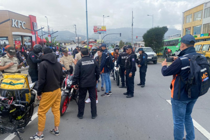 Controles. La Policía indicó que trabaja articuladamente con los barrios y sus organizaciones