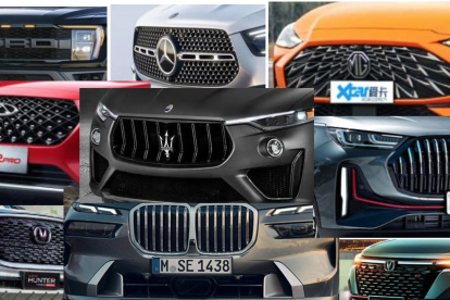 Transporte.- Una exposición de modelos de carros.