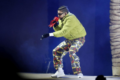 El cantante puertorriqueño Bad Bunny.