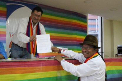 Proceso. Guillermo Churuchumbi dice que su actitud siempre ha sido de diálogo.