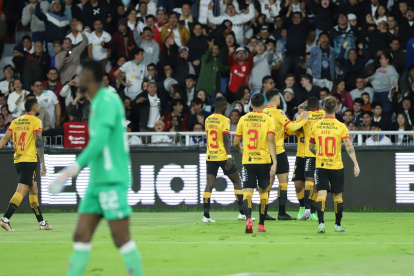 Barcelona venció a Liga de Quito, en Casa Blanca, luego de 25 años.