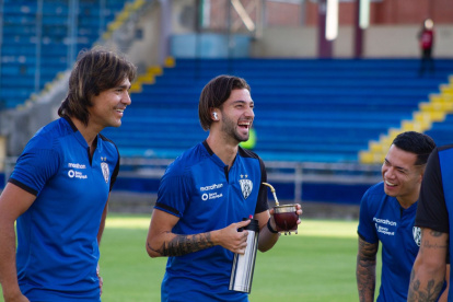 Marcelo Moreno y Lautaro Díaz, los hombres gol de Independiente del Valle.