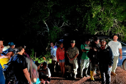 Las personas fueron evacuadas por el Cuerpo de Bomberos de San Cristóbal.