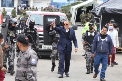 Encierro. Jorge Glas estuvo detenido en la cárcel 4 de Quito y en la de Cotopaxi.